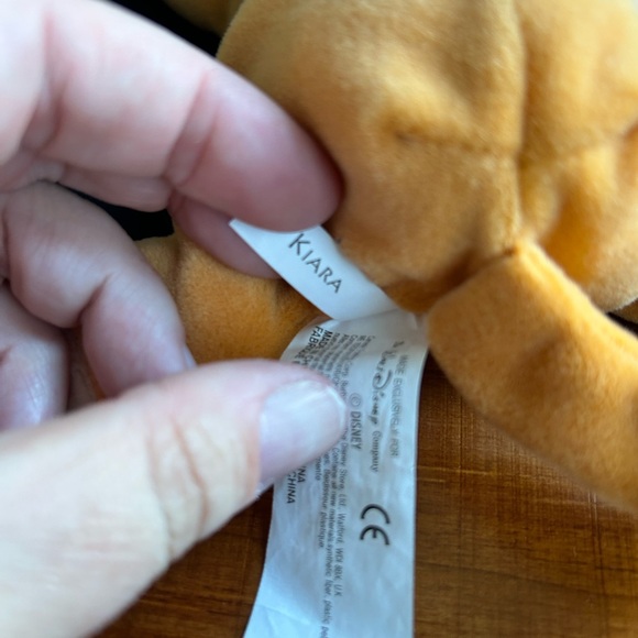 VTG NWT Kiara Simbas Pride 8” Bean bag Figurine. Super cute!! - Picture 5 of 9